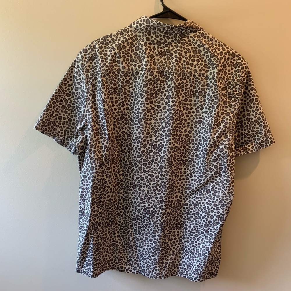 Allsaints Apex Leopard Print Button Down Shirt - image 5